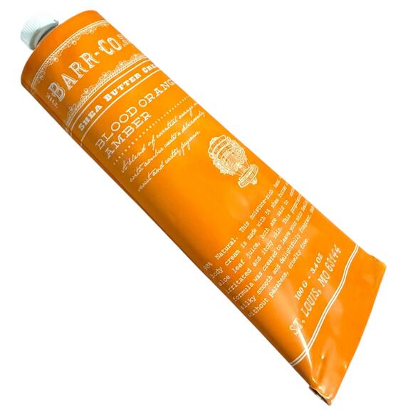 NEW (SEALED) Barr Co. Soap Shop Hand & Body Cream Blood Orange Amber 3.4 oz Tube - Picture 3 of 9